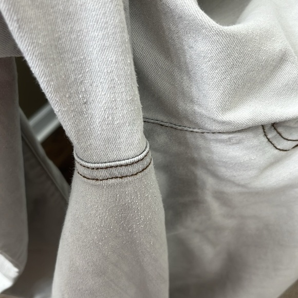 Eileen Fisher Light Grey Skinny Jeans Size 16 - Picture 5 of 5